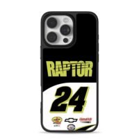 Raptor 24 Hendrick Pennzoil racing iPhone 16 Pro Max Black Case