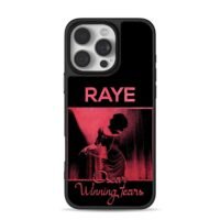 Raye Oscar Winning Tears red singer iPhone 16 Pro Max Black Case