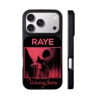 Raye Oscar Winning Tears red singer iPhone 17 Pro Max Black Case