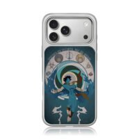 Raziel Legacy of Kain gothic art iPhone 17 Pro Max Electroplated Silver Case1