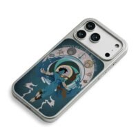 Raziel Legacy of Kain gothic art iPhone 17 Pro Max Electroplated Silver Case2