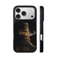 RDR2 Arthur Morgan cowboy hat iPhone 17 Pro Max Black Case