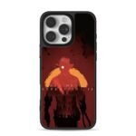 RDR2 cowboy camp silhouette art iPhone 16 Pro Max Black Case