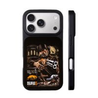 RDR2 cowboy shotgun western art iPhone 17 Pro Max Black Case