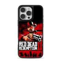 RDR2 Rockstar Arthur Morgan poster iPhone 16 Pro Max Black Case