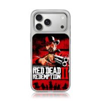 RDR2 Rockstar Arthur Morgan poster iPhone 17 Pro Max Electroplated Silver Case1