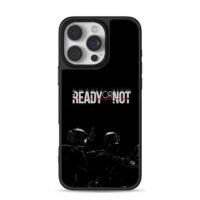 Ready or Not SWAT team graphic art iPhone 16 Pro Max Black Case