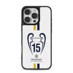 Real Madrid 2024 UCL 15th trophy iPhone 16 Pro Max Black Case