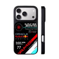 Red Bull AMG Petronas Oracle F1 77 iPhone 17 Pro Max Black Case