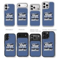 Red Bull eyes Charge to finish line Chris Brown Phone Case Black Electroplated Silver For Iphone 11 To 17