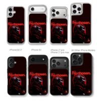 Red Bull F1 helmet I cant lose Im Chris Brown Phone Case Black Electroplated Silver For Iphone 11 To 17