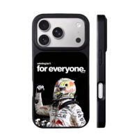 Red Bull F1 racer celebrating quote iPhone 17 Pro Max Black Case