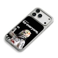 Red Bull F1 racer celebrating quote iPhone 17 Pro Max Electroplated Silver Case2