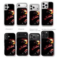 Red Bull F1 racing driver helmet and suit Chris Brown Phone Case Black Electroplated Silver For Iphone 11 To 17