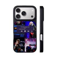 Red Bull F1 Verstappen ABBA collage iPhone 17 Pro Max Black Case