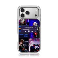 Red Bull F1 Verstappen ABBA collage iPhone 17 Pro Max Electroplated Silver Case1