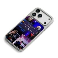 Red Bull F1 Verstappen ABBA collage iPhone 17 Pro Max Electroplated Silver Case2