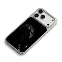 Red Bull Heineken F1 racing helmet iPhone 17 Pro Max Electroplated Silver Case2