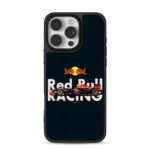 Red Bull Racing F1 car with logos iPhone 16 Pro Max Black Case