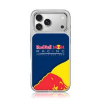 Red Bull Racing F1 Team bulls logo iPhone 17 Pro Max Electroplated Silver Case1
