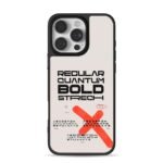 Red cross font print alphabet art iPhone 16 Pro Max Black Case