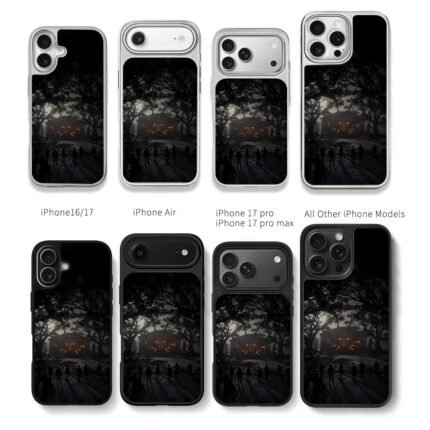 Red Dead gang to mansion at night Chris Brown Phone Case Black Electroplated Silver For Iphone 11 To 17
