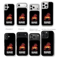 Red Dead Redemption 2 cowboy horse Chris Brown Phone Case Black Electroplated Silver For Iphone 11 To 17