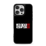 Red Dead Redemption 2 logo iPhone 16 Pro Max Black Case