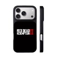 Red Dead Redemption 2 logo iPhone 17 Pro Max Black Case