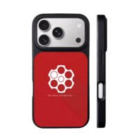 Red Dead Redemption II red cylinder iPhone 17 Pro Max Black Case