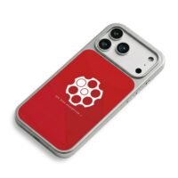 Red Dead Redemption II red cylinder iPhone 17 Pro Max Electroplated Silver Case2