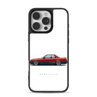 Red JDM RS Turbo art by Markaryan iPhone 16 Pro Max Black Case