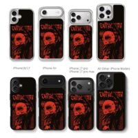 Red Max Verstappen F1 celebration Chris Brown Phone Case Black Electroplated Silver For Iphone 11 To 17
