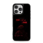 Red tactical soldier Comfort Zone iPhone 16 Pro Max Black Case