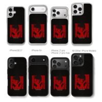 Red Tomie horror art Tomies here Chris Brown Phone Case Black Electroplated Silver For Iphone 11 To 17