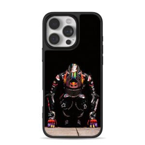 RedBull Aprilia MotoGP racer crouch Phone Case for iPhone 11-17 & Samsung Galaxy S24-S26