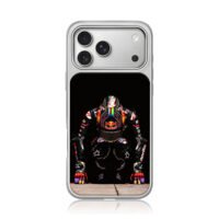 RedBull Aprilia MotoGP racer crouch iPhone 17 Pro Max Electroplated Silver Case1
