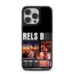 Rels B rapper stage beach collage iPhone 16 Pro Max Black Case