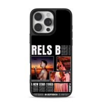 Rels B rapper stage beach collage iPhone 16 Pro Max Black Case