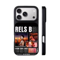 Rels B rapper stage beach collage iPhone 17 Pro Max Black Case