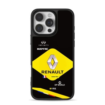 Renault F1 Esteban Ocon race livery iPhone 16 Pro Max Black Case