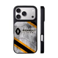 Renault F1 Team logo stripe art Phone Case for iPhone 11-17 & Samsung Galaxy S24-S26 - Image 3
