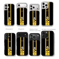Renault Sport Infiniti F1 27 Chris Brown Phone Case Black Electroplated Silver For Iphone 11 To 17