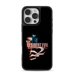 Resident Evil 2 zombie eye hand art iPhone 16 Pro Max Black Case