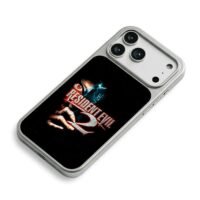 Resident Evil 2 zombie eye hand art iPhone 17 Pro Max Electroplated Silver Case2