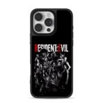 Resident Evil all characters poster iPhone 16 Pro Max Black Case