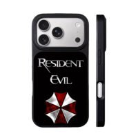 Resident Evil Umbrella Corp logo iPhone 17 Pro Max Black Case