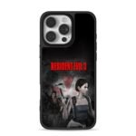 Resident Evil3 Jill Carlos Umbrella iPhone 16 Pro Max Black Case