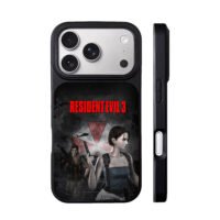 Resident Evil3 Jill Carlos Umbrella iPhone 17 Pro Max Black Case