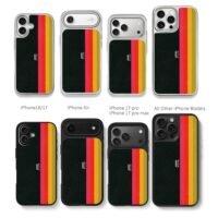 Retro rainbow Ronin starry black Chris Brown Phone Case Black Electroplated Silver For Iphone 11 To 17